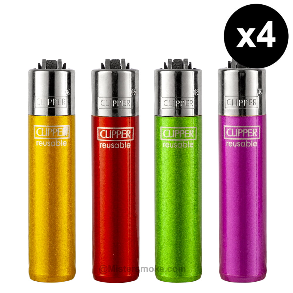 Clipper Briquet, Mini Tube Gradient Color x4