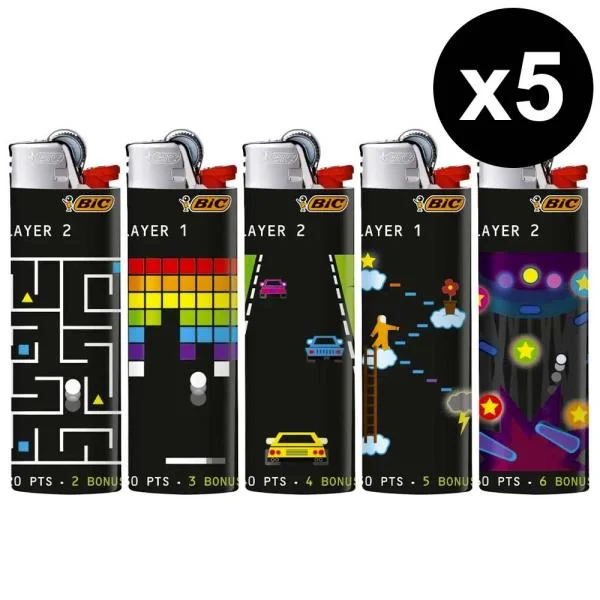 lot de 5 briquets BIC pas cher