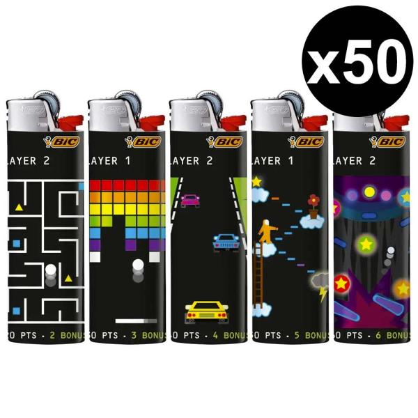 Briquet BIC maxi gaming x50