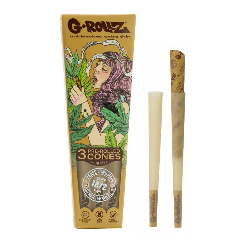 Cône préroulé non blanchi Colossal dream Cônes Mistersmoke