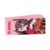 Carnet de 50 filtres pré-perforés Toncar Pink Mushroom G-Rollz, filtres larges et colorés pour cigarettes, fabriqués en carton garanti sans OGM, avec motif original de champignon.