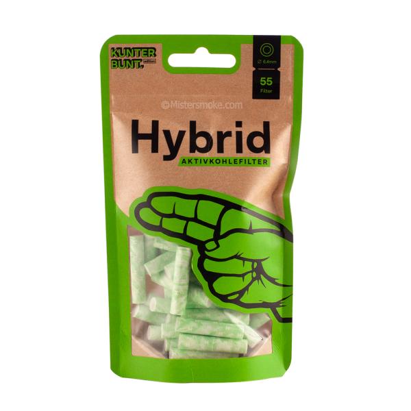 filtres à cigarettes hybrid green