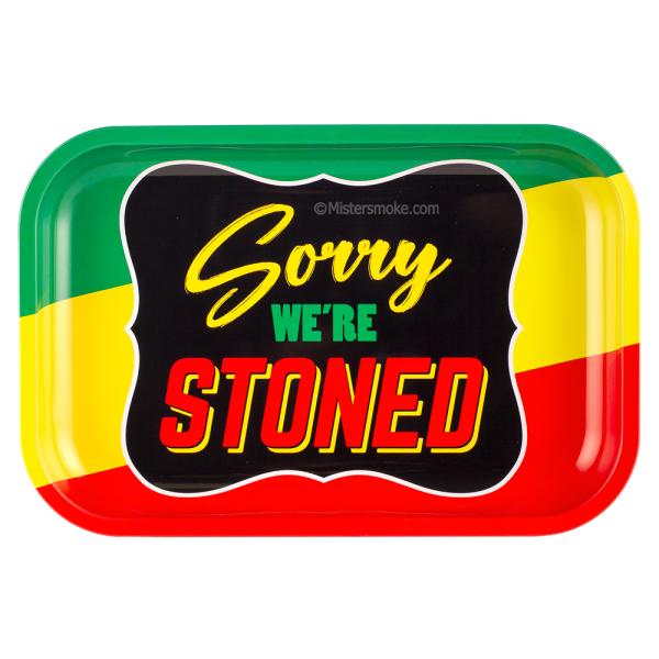 plateau métal stoned rasta