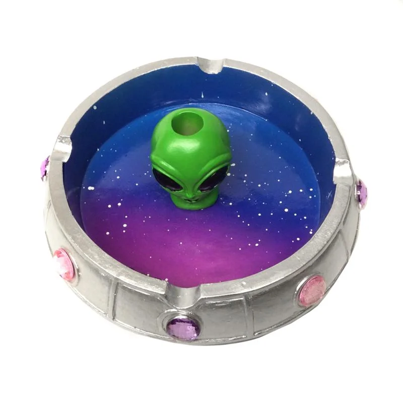 large 13 cm ashtray for indoor use