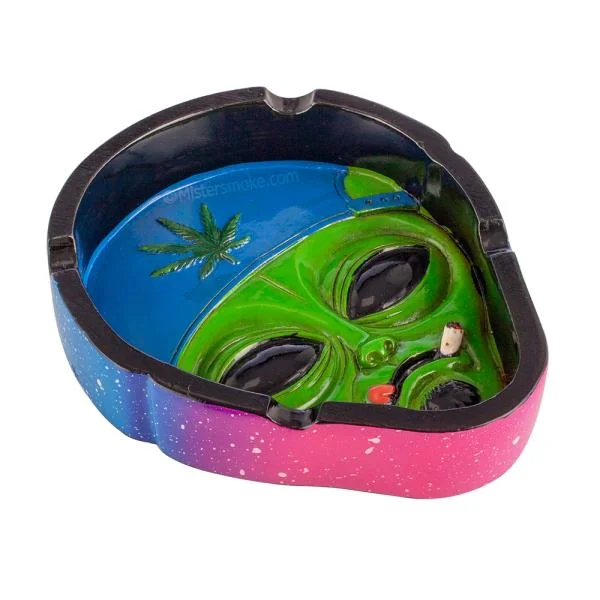 cendrier urban alien en résine