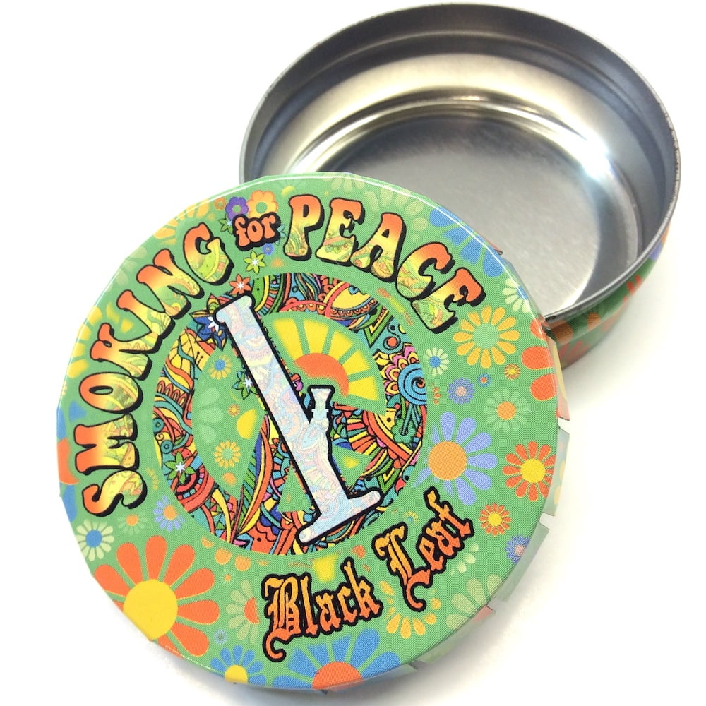 Boite clic clac cendrier de poche Black Leaf Bong