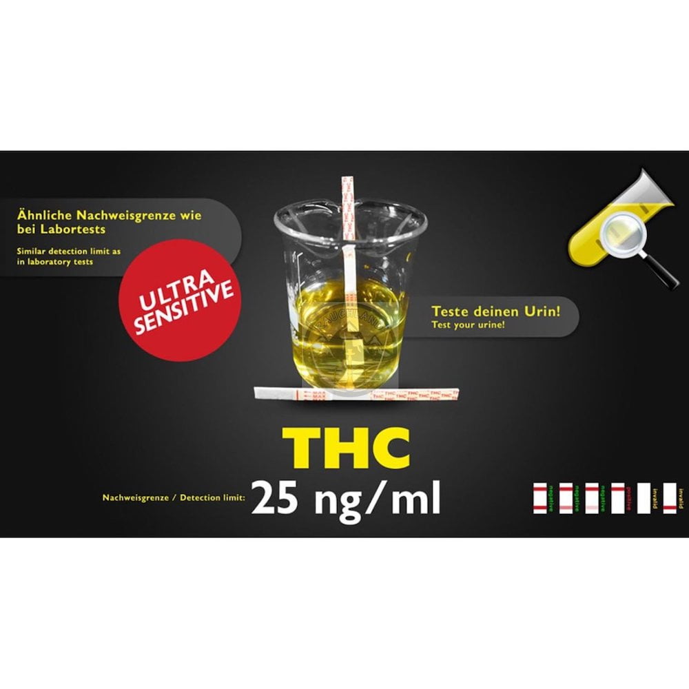 Test urinaire dépistage THC - CleanUrin - MisterSmoke