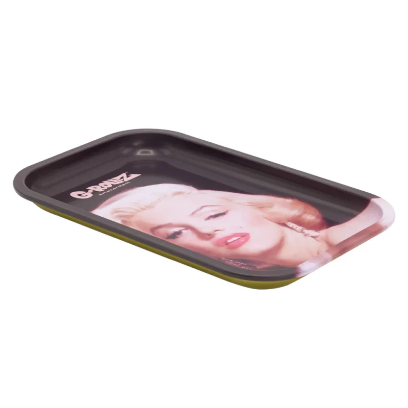 plateau métal marylin monroe - g rollz