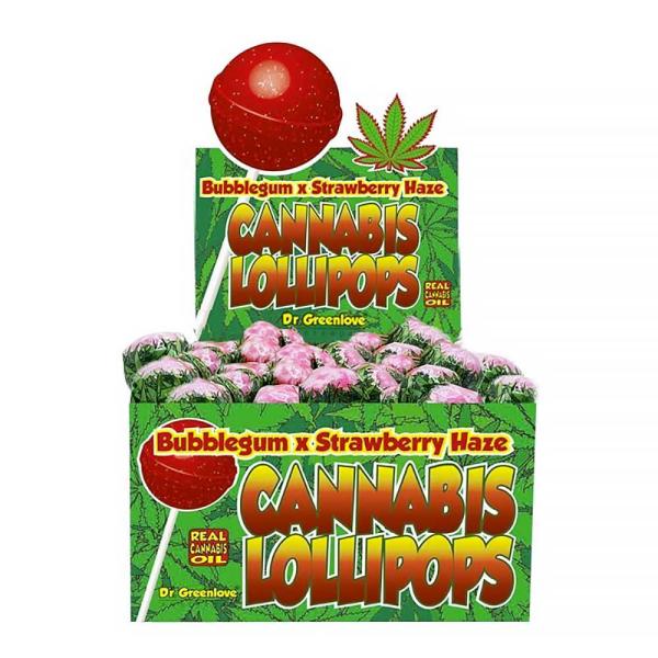 sucette au chanvre Strawberry haze en lot