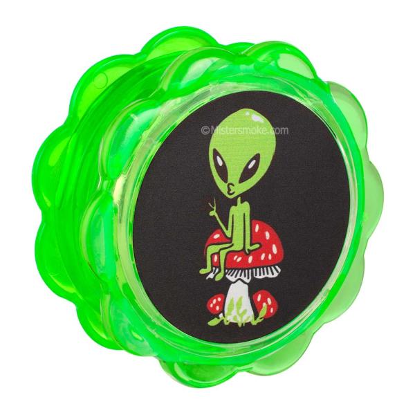 grinder acrylique green alien