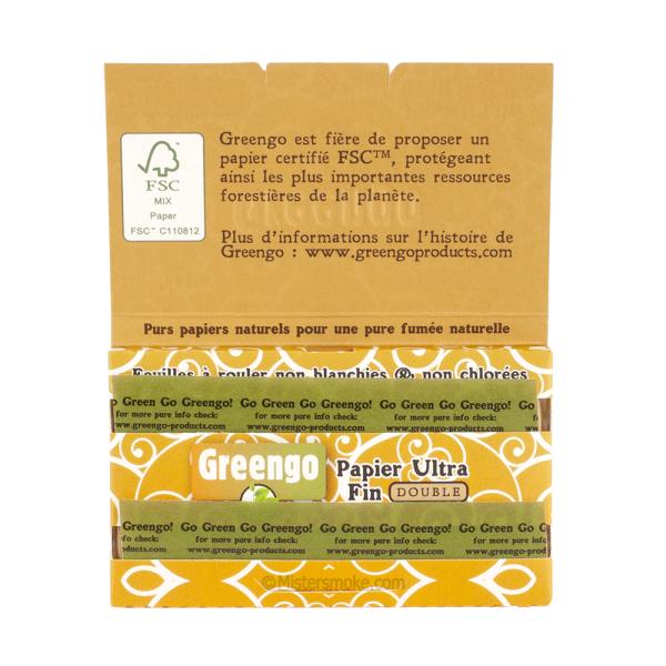 carnet de feuilles courtes greengo