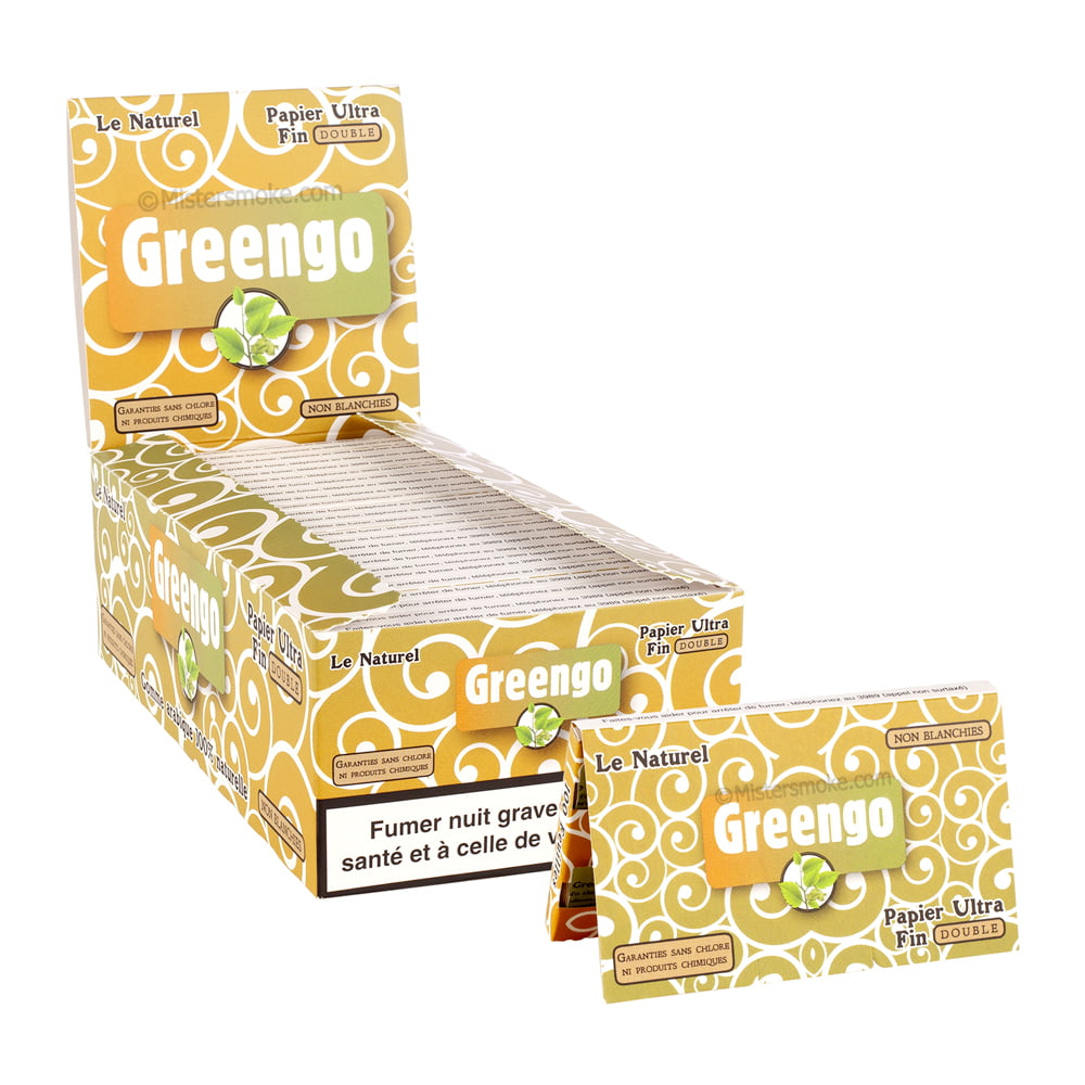 Raw King Size feuilles à rouler naturelles non blanchies grand format ultra  fin