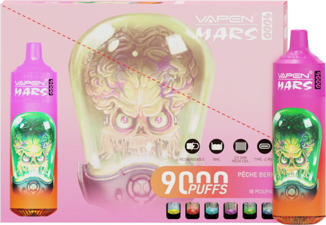puff vapen bar mars 9000