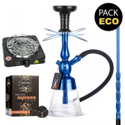 Pack chicha tsar molotov x+ - avec charbon et allume charbon.
