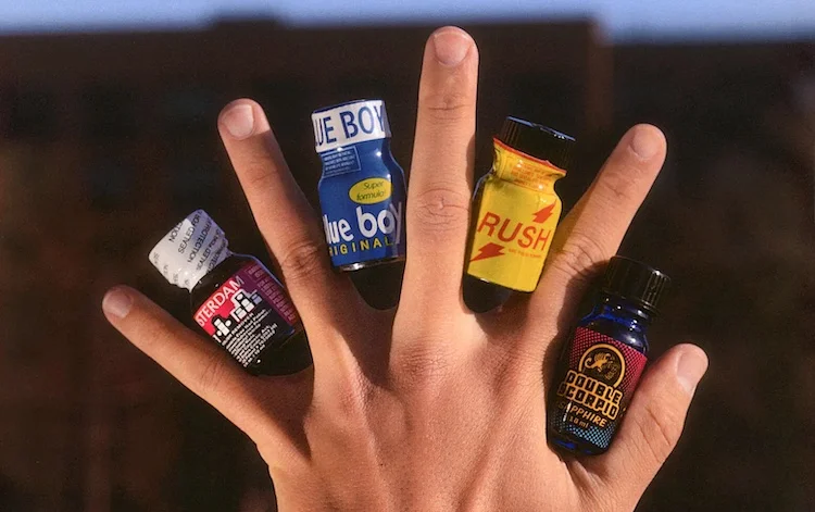 Les différents types de poppers