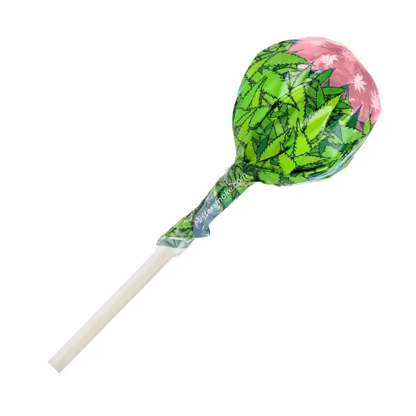 Strawberry legal CBD lollipop