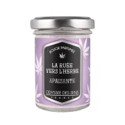 lavandin-scented hemp candle