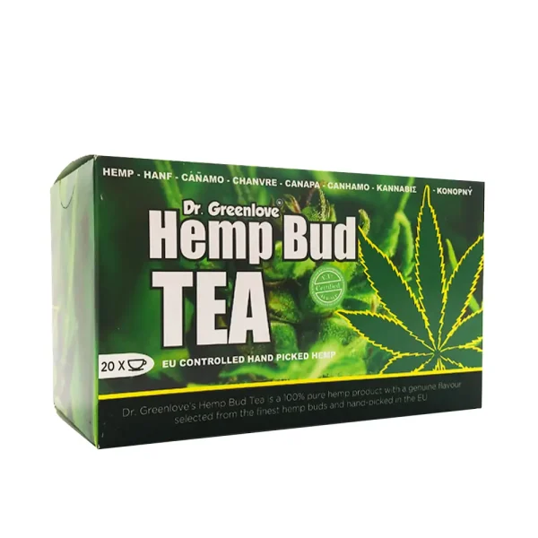 boite d'infusions CBD Hemp bud tea