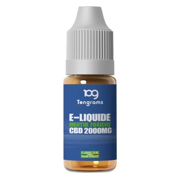 e-liquide cbd arôme menthe fraîche