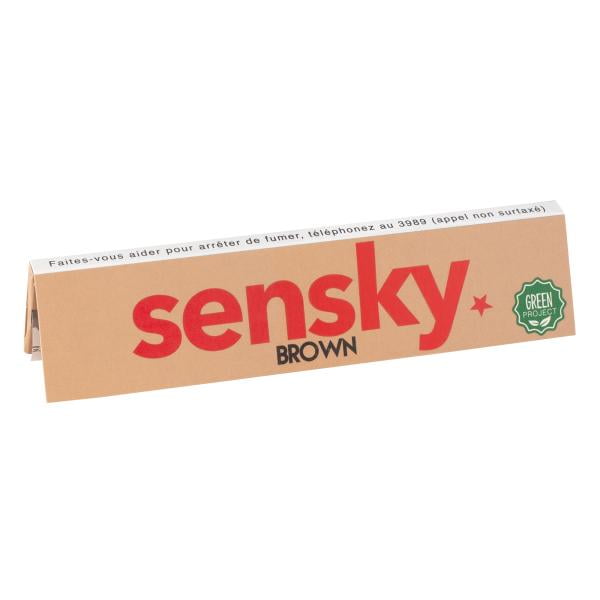 sensky slim brown rolling sheets