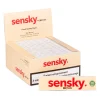 Feuilles à rouler slim Sensky brown - Boite de 50 carnets