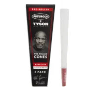 Cône pré-roulé King Size Futurola x Mike Tyson - Pack de 3 cônes