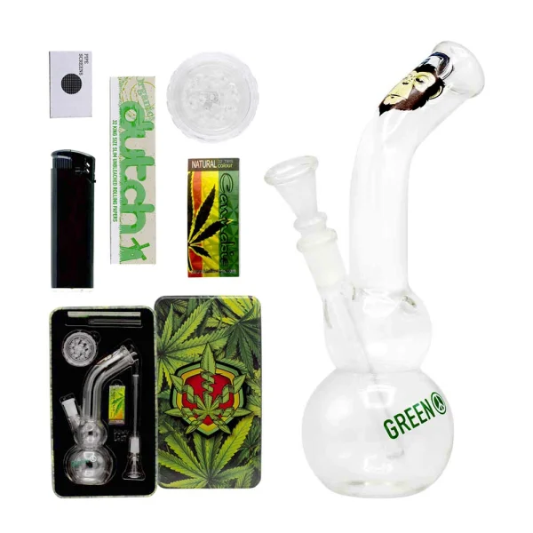 coffret fumeur greenline bong