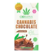 chocolate with CBD creamy milk