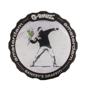 grinder metal polinator 3 parties design Banksy
