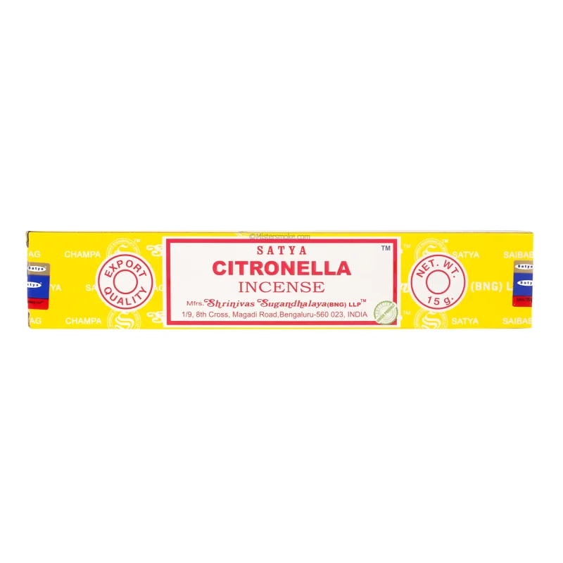 encens citronnelle satya saibaba