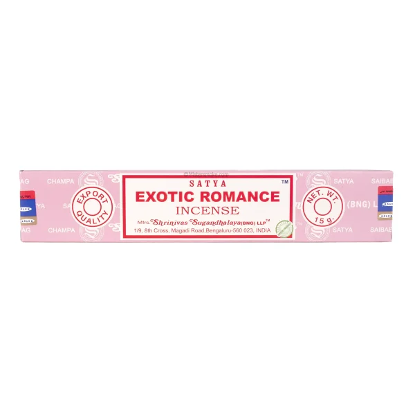 encens au parfum floral exotic romance