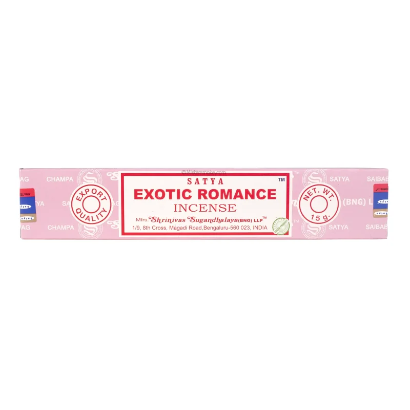 encens au parfum floral exotic romance