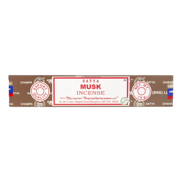 lot de 12 sticks d'encens Indien au musc