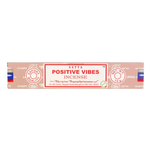 encens positive vibes - étui 15 grammes