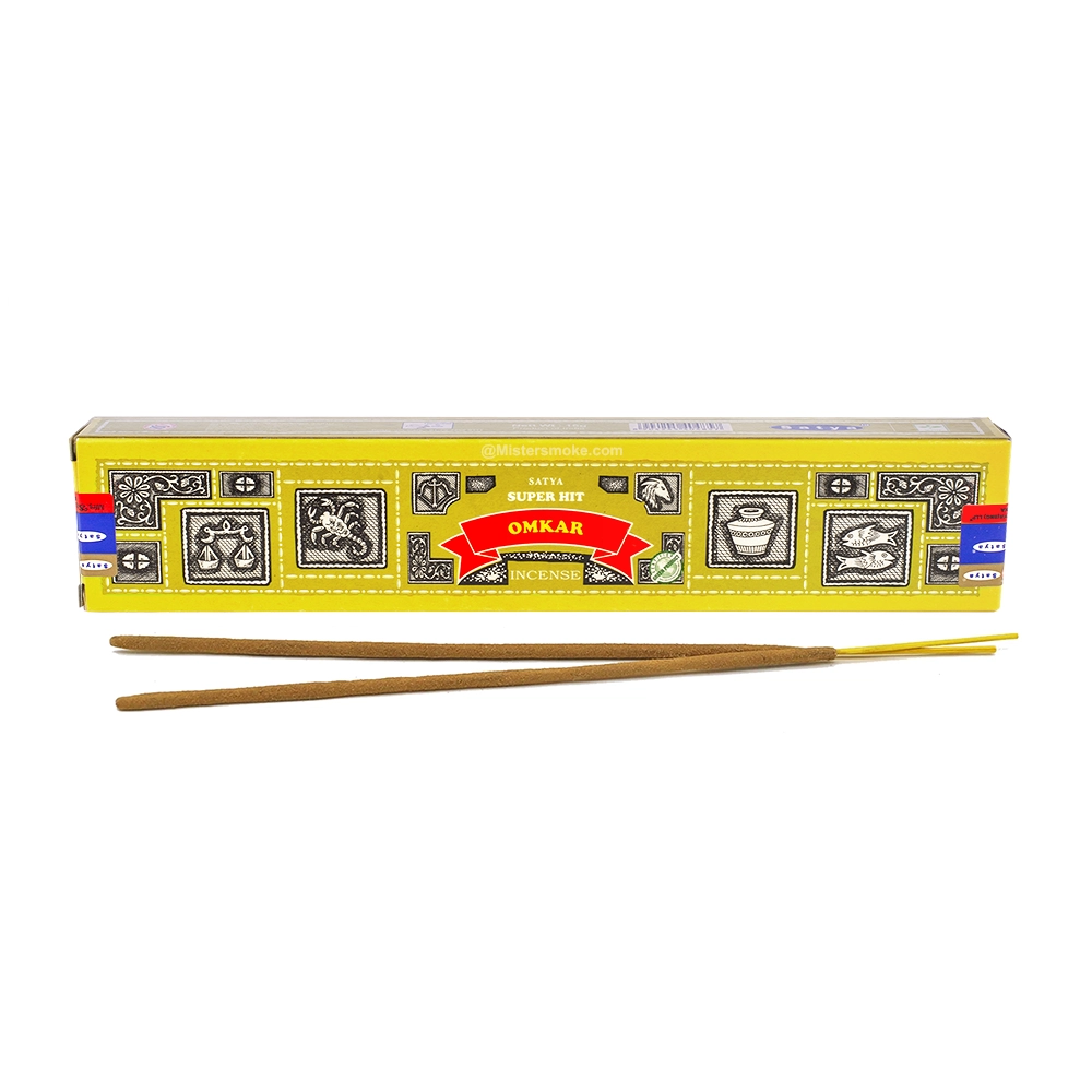 Encens sticks Super hit Satya 15 gr - Omkar - Encens - Mistersmoke