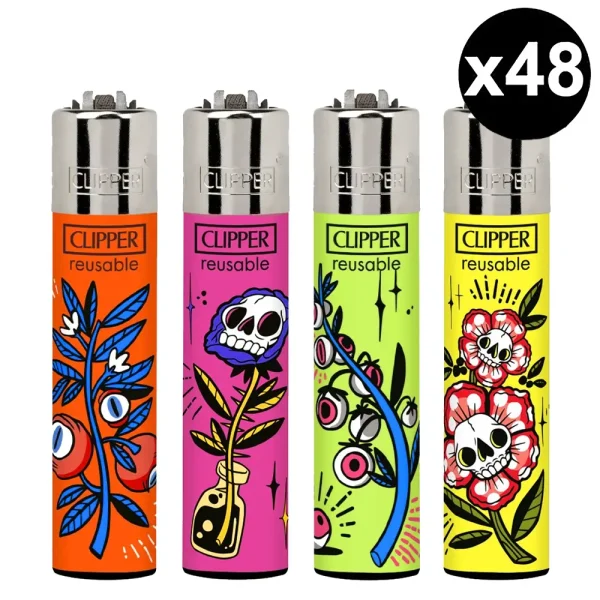 Lot 4 Briquets Clipper Obélix | Collection Officielle | Rechargeable