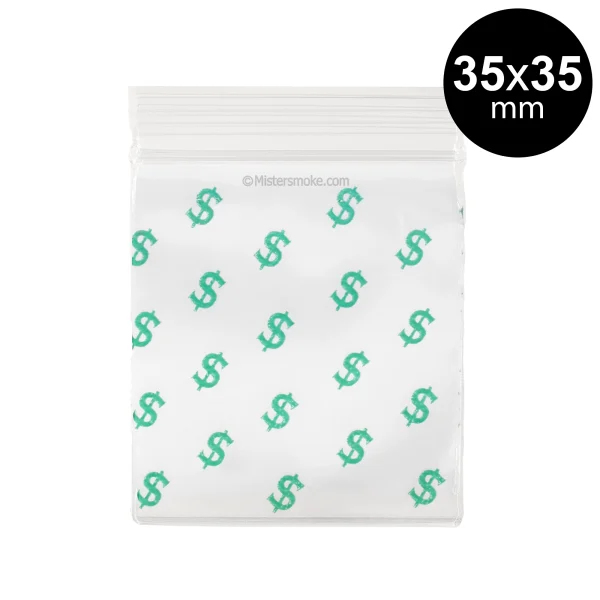 sachet zip hermétique dollars