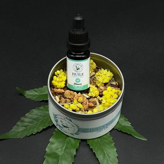 cbd pour le sommeil : huile et tisane au cannabidiol