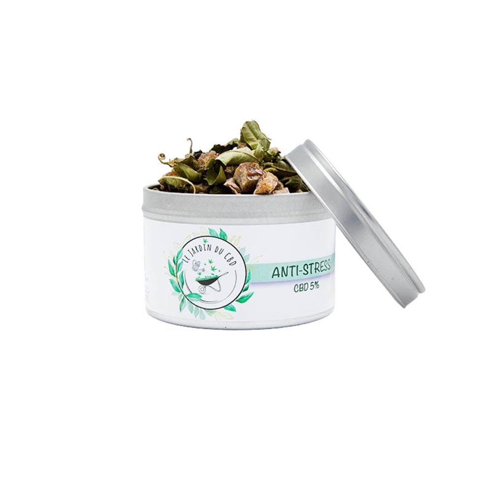 Tisane CBD Anti-Stress Le Jardin du CBD