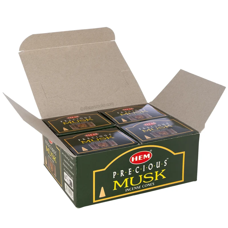 musk incense by hem indian brand