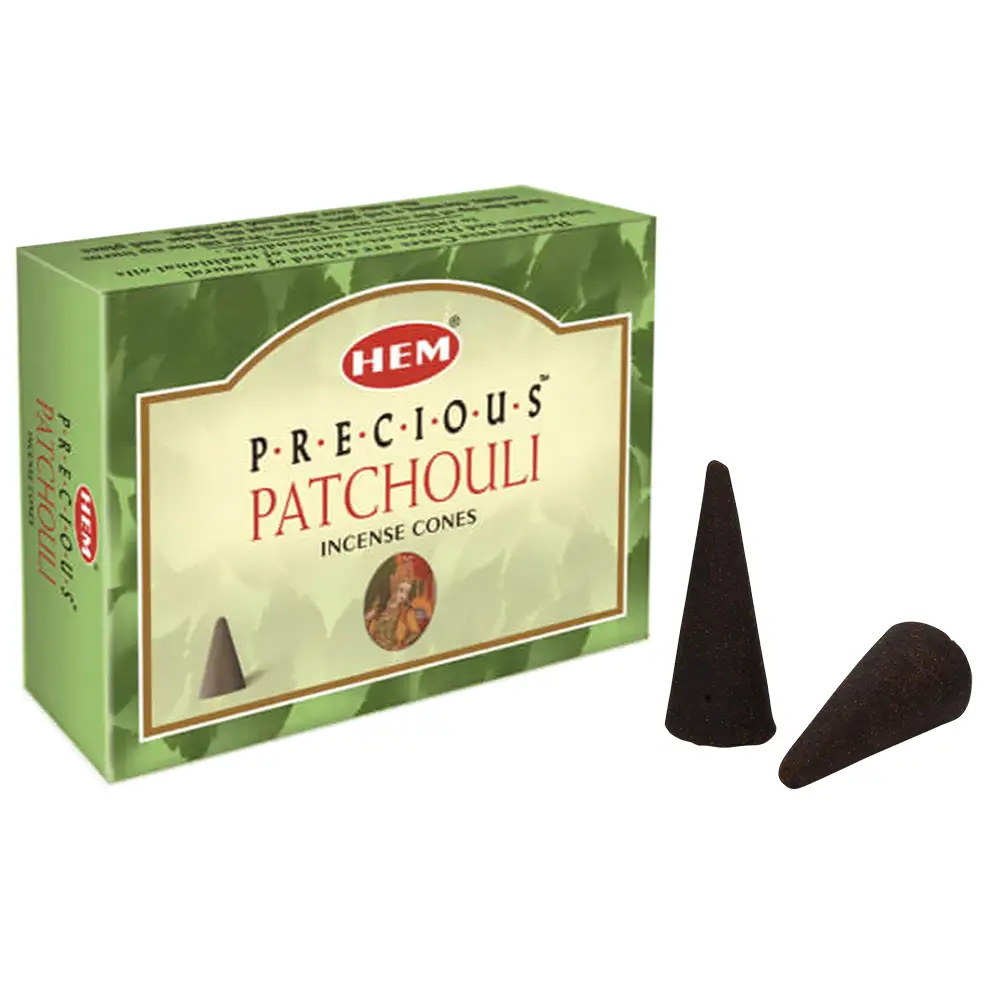 Encens Indien en cône HEM - Precious patchouli - Mistersmoke