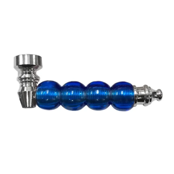 pipe metal bubble pearl blue