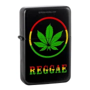 reggae style petrol lighter