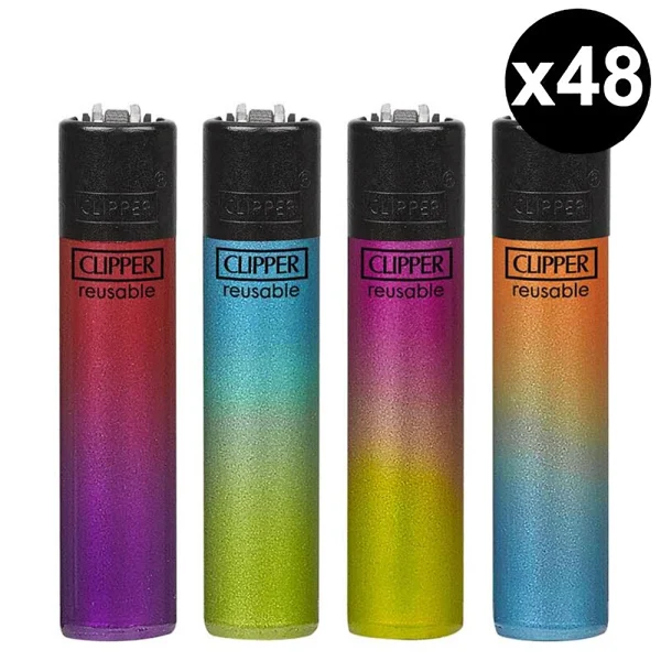 Feuerzeugschachtel Clipper gradient x48