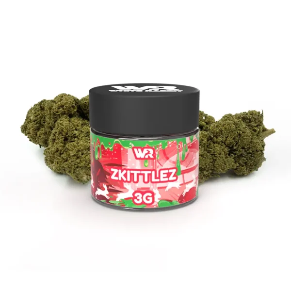 CBD Zkittlez white rabbit