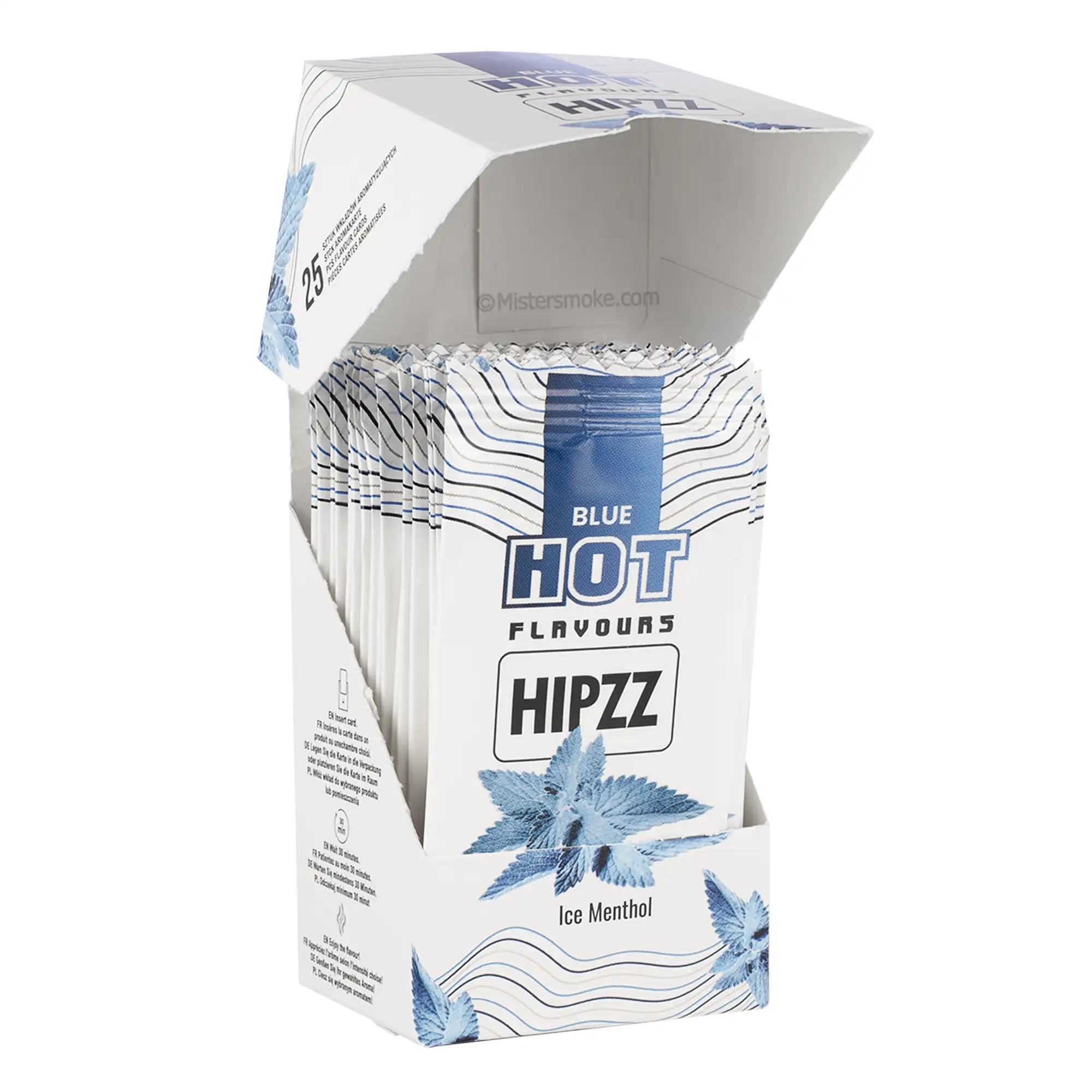 Carte aromatique pour cigarette HipZZ - Ice menthol - Mistersmoke