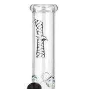 détail embouchure bang en verre super heroes