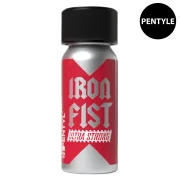 The ultra-strong version of the famous Iron Fist Poppers. Large 30 ml bottle of pentyl nitrite poppers.