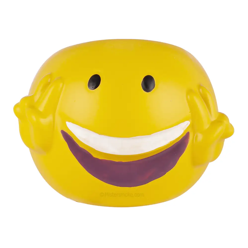 Cendrier original Emoji MDR - Cendrier design en résine
