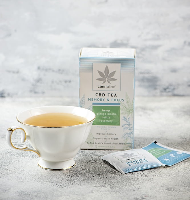 Boire une tasse de thé au CBD le matin vous aidera à vous concentrer avant un examen ou pendant une journée de travail.